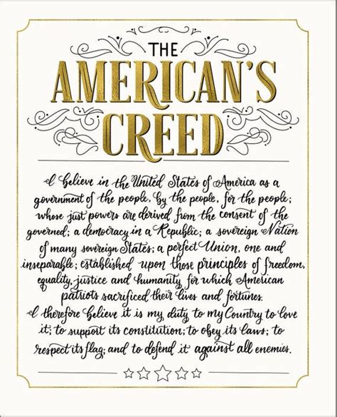 the american creed meaning.